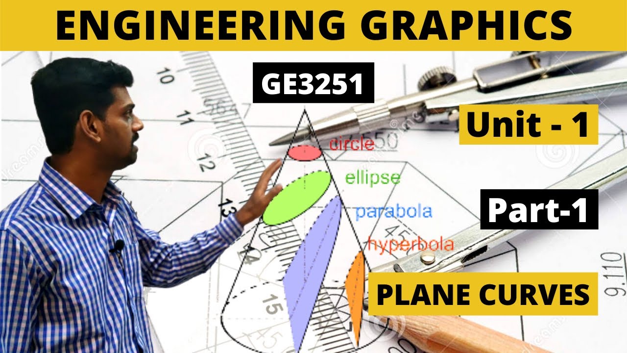 Ellipse, Parabola & Hyperbola| EG| Unit-I |Part-1 Engineering Graphics ...