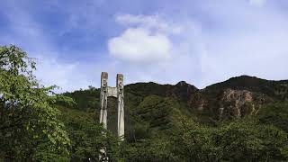 【第２５回】栃木県日光市。銅親水公園を散策しました。青空に白い雲、そして綺麗な水。自然の清らかな中 -bashi- は風を香る。