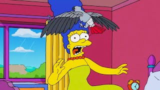 Lisa And Bart Return Their Mother Her Old Parrot - The Simpsons 35x06