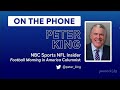 nbc sports’ peter king on the lasting impact dan reeves left on the nfl the rich eisen show