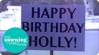 Holly Willoughby Gets a Birthday Surprise! | This Morning