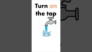 Sing2 英会話フレーズ [Turn on the tap] #shorts