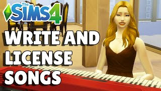 How To Write And License Songs And Lyrics | The Sims 4 Guide