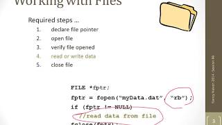 PROG06d Binary Data Files