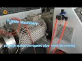 fullwin machinery pvc single wall high speed corrugated pipe extrusion line