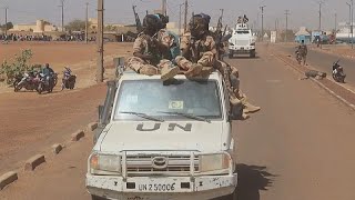 UN peacekeepers leave Mali in a hurry and under fire