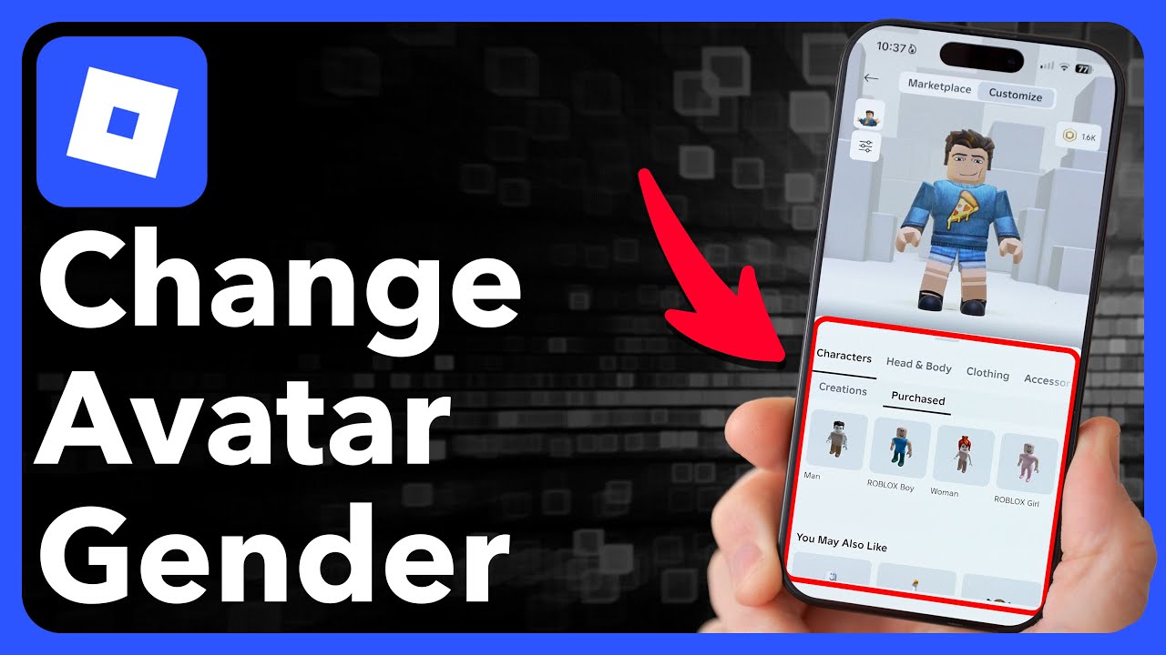 How To Change Roblox Avatar Gender Youtube