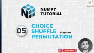 5. Randomize NumPy Arrays (Choice, Shuffle, Permutation)
