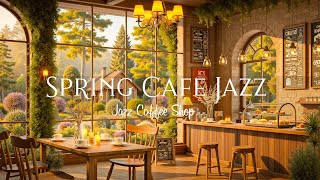 Spring Cafe Jazz 🌸☕ Soothing Piano Jazz for Relaxing, Studying, Sleeping