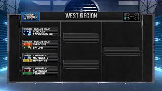 Breakdown of the NCAA tournament West region