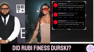 🗣Rubi Rose Exposes Paid Dates and Fake Romance with Durski |the truth Behind Their Relationship!