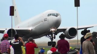 航空自衛隊KC-767 オーストラリアを出発 JASDF KC-767 Australian International Air Show 2015