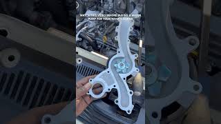 Watch This Video Before Buying a new Water pump for your 2010 Toyota Sienna