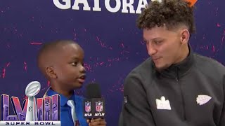 Patrick Mahomes and Jeremiah Fennell Build All-Time NFL Teams | Super Bowl LVIII Opening Night