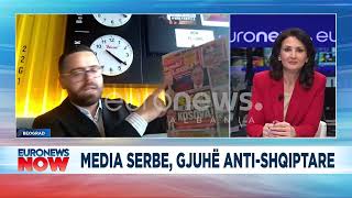 Shokuese në Beograd! Mediat me gjuhë anti-SHshqiptare! Gazetari tregon live titujt