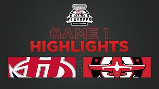 WHL Playoffs Highlights: Hurricanes (1) at Warriors (2) 2OT - March 31, 2023