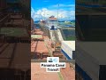 Timelapse passing through Panama Canal #merchantnavy #ship #panama #panamacanal