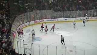 Joel Armia of the Montreal Canadiens scores after only 19 seconds vs. the Buffalo Sabres 12/17/24