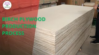 BIRCH PLYWOOD PRODUCTION PROCESS