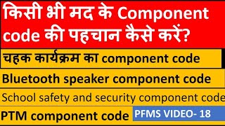 scheme component code कैसे और कहां से पता करें?#pfms #expenditure #vendor #ppa #smc#composite grant