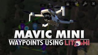 Mavic Mini Waypoints Using Litchi - Best Waypoint Mission Planner? | DansTube.TV