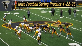 Iowa Football Spring Practice 4-22-23 FULL HIGHLIGHTS | Iowa Hawkeyes host open scrimmage at Kinnick