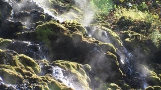 【FullHD】オンネトー湯の滝 - 足寄町 Lake Onneto Hot Water Falls 2012