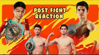 junto nakatani vs david cuellar|Post Fight Reaction