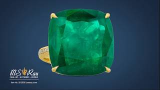 Emerald Ring (26.05 Carats) | M.S. Rau