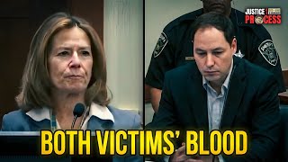 DNA Expert Tells Jury Both Victims' Blood Was on Husband's Coat in Au Pair Murder Trial