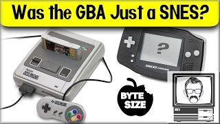 Was the Gameboy Advance Just a Super Nintendo? [Byte Size] | Nostalgia Nerd