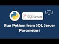 Run Python Script from SQL Server - Parameters
