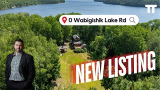 Waterfront Dream Log  Cabin - Wabagishik Lake