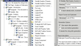 Creating and Modifying Report Generator Setup Files