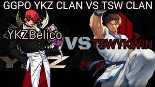 GGPO KOF 2002 MAGIC PLUS 1 YKZ CLAN 🆚 TSW CLAN: YKZBlico 🆚 TSWYKWIN