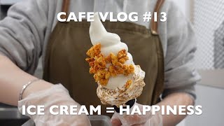 Cafe Vlog #13 | Ice Cream = Happiness | Soft Serve Society