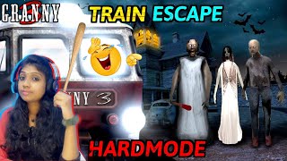 Granny 3 Train Escape in Hardmode 💥🤯🥴 ||  பல்லி மூக்கி Vs ஜெனி 😂 || Jeni Gaming