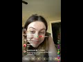 Dani Calleiro (Cimorelli) Disliking Wasps & Replying To YouTube Comments On Instagram Live (3/25/20)