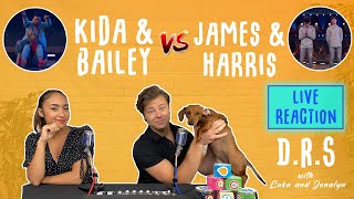 D.R.S. | "Bailey & Kida VS James & Harris" NBC WORLD OF DANCE [😱LIVE REACTION] **🥊DUELS🥊**Season 4👍👎