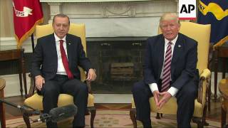 Trump, Turkish President Meet in Oval Office