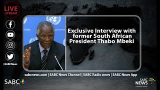 Exclusive Interview with former South African President Thabo Mbeki at UNGA