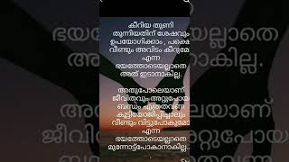 പോയ ബന്ധം എത്ര തവണ കൂട്ടി യോജിപ്പിച്ചാലും വീണ്ടും വിട്ടു പോകുമോ എന്ന ഭയത്തോടെ അല്ലാതെ മുന്നോട്ടു