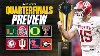 College Football Playoff Quarterfinals PREVIEW: Biggest storylines from EVERY game 👀