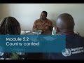 WHO: GO Training - Country Context - Module 5.2