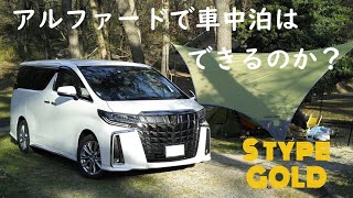 アルファードで車中泊はできるのか？とりあえず家にあるもので車中泊仕様にしてみた。