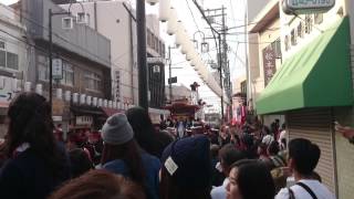 岸和田だんじり祭 荒木町(八木地区) 旧ミスド前