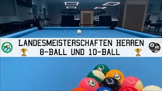 Landesmeisterschaft Herren 8- und 10-Ball (Bayerischer Billard-Verband e.V.) vom 31.01. - 02.02.25