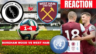 Boreham Wood vs West Ham 1-4 Live Stream pre season Friendly Football Match Score Highlights 2023