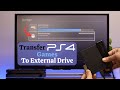 PS4: How To Back Up Game Save Files To External Drive! [Hard, Flash Drive]