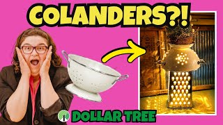 Dollar Tree Colanders Make THE MOST BEAUTIFUL Lights?! 7 Genius Hacks Nobody Is Doing Yet 😳